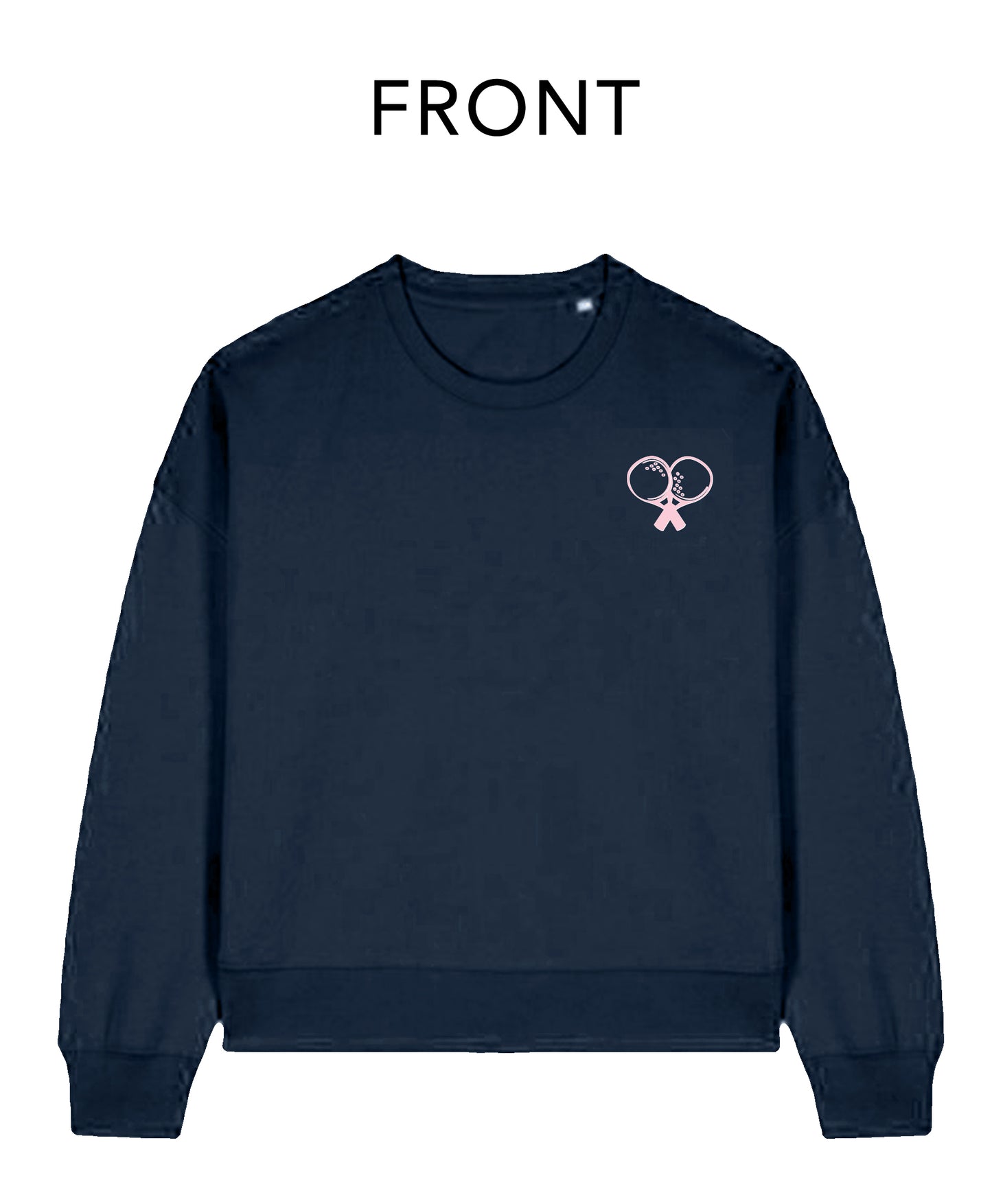 The Organic Padel Addict Women’s Sweatshirt (Navy)