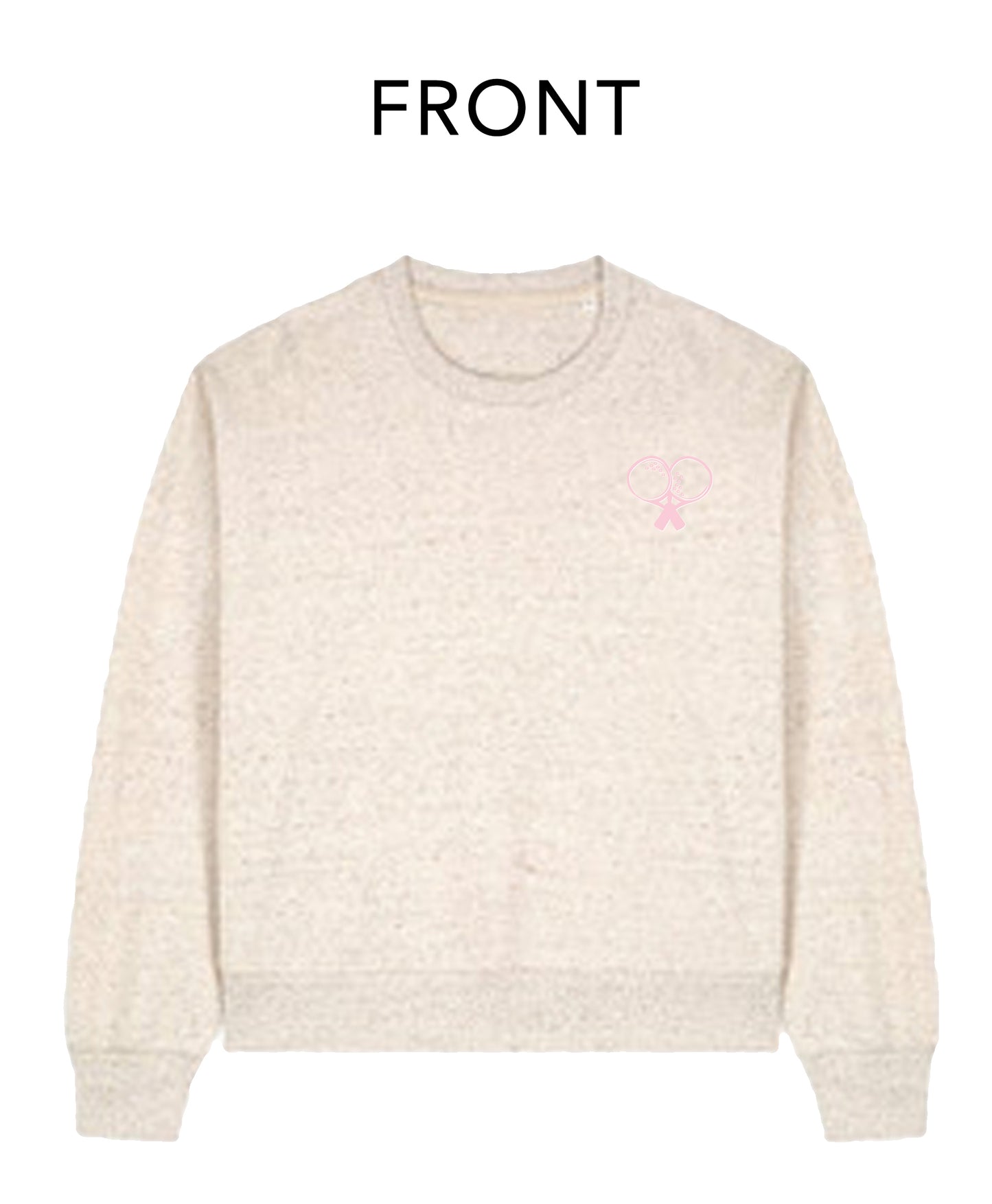 The Organic Padel Addict Women’s Sweatshirt (Eco-Heather)