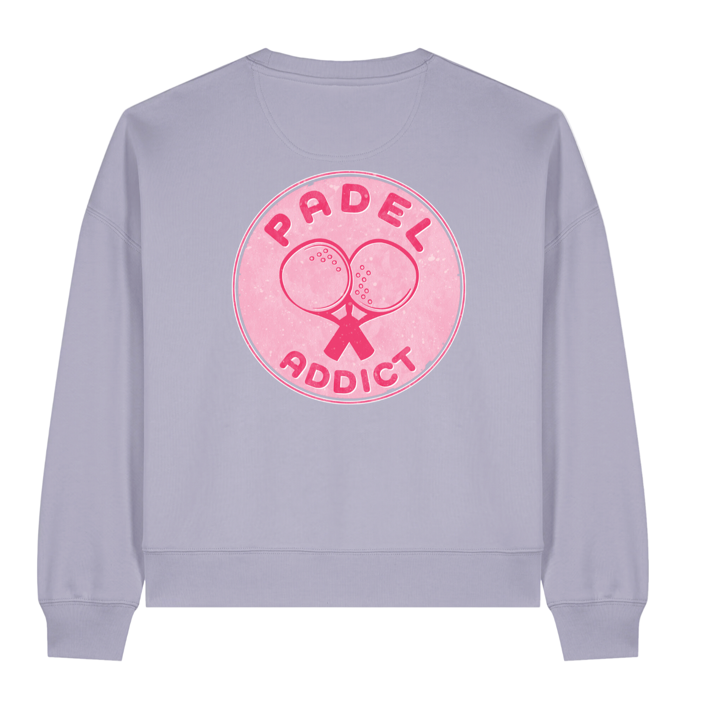 The Organic Padel Addict Women’s Sweatshirt (Lavender)