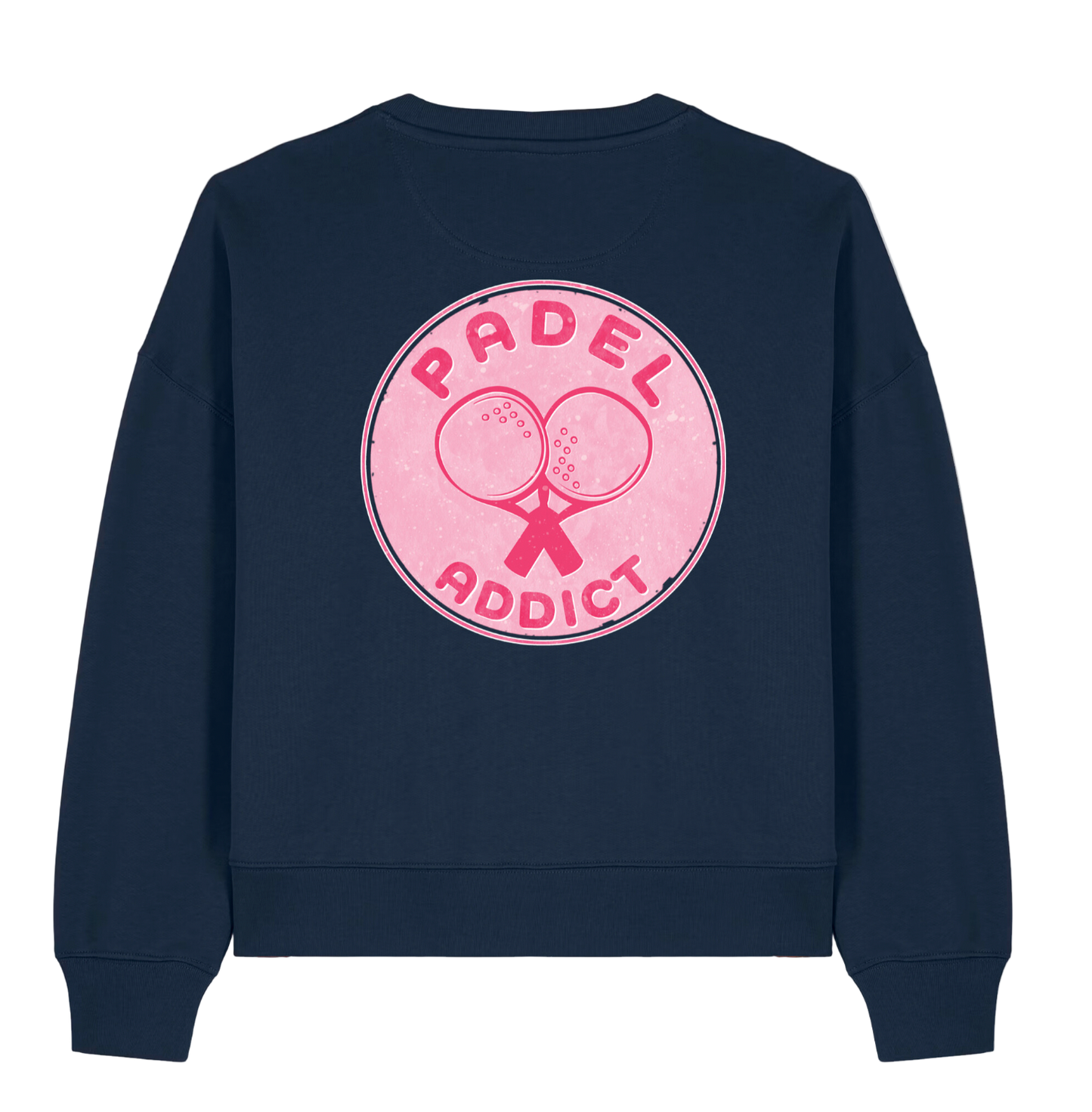 The Organic Padel Addict Women’s Sweatshirt (Navy)